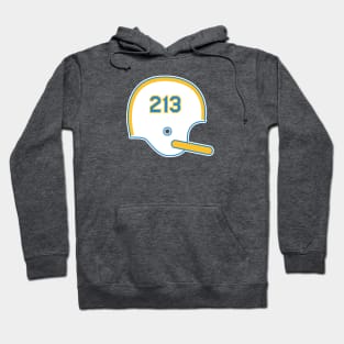 LA Chargers 213 Helmet Hoodie